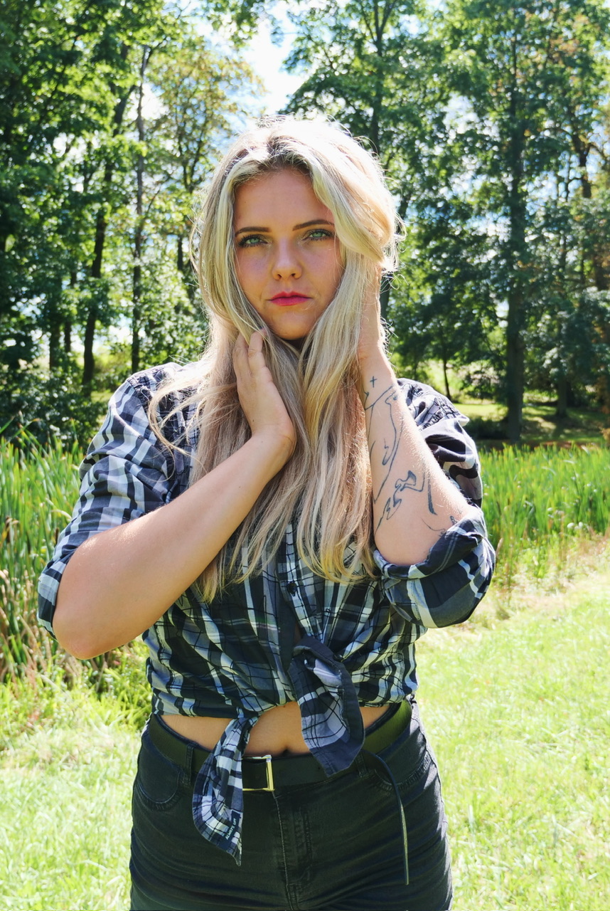 Portrait in the forest
