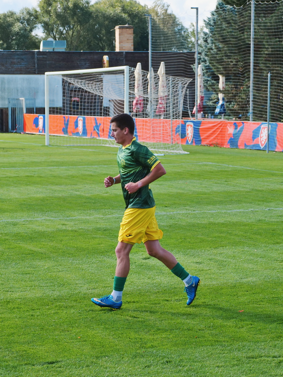 Athlete on the field