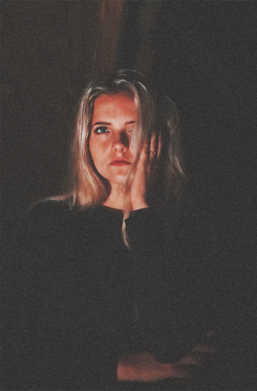 Portrait in shadow