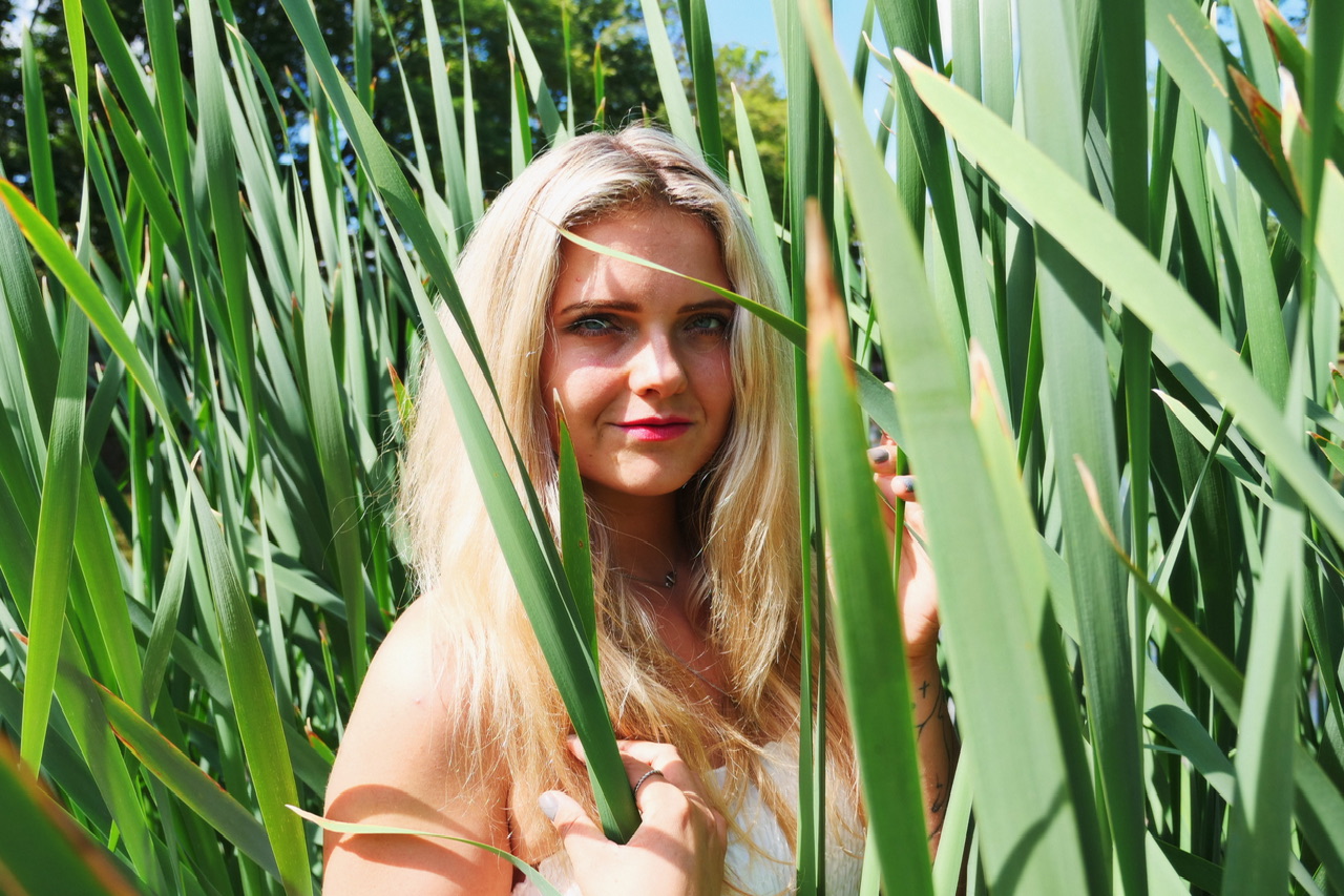 Portrait among the reeds